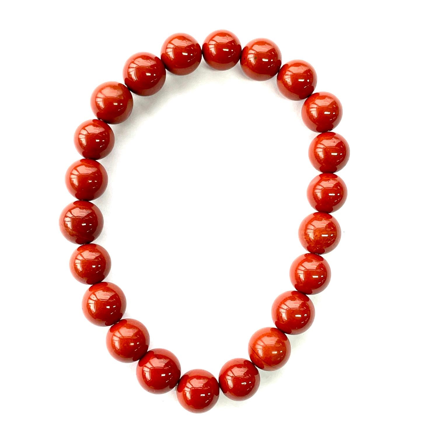 Red Jasper - Beads Bracelet Red Jasper - Beads Bracelet